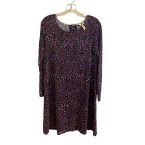 Matilda Jane Resolution Swing Dress Navy Floral Small